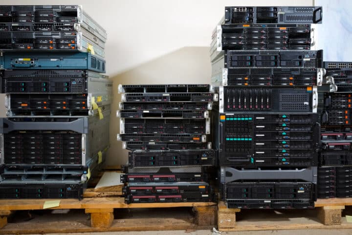 Server and networking equipment racks