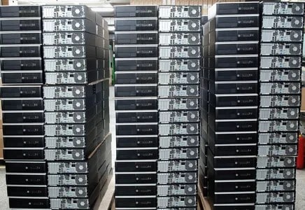 Data center server racks